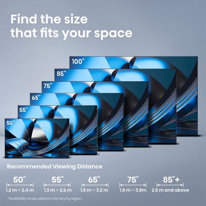 Actual product image Hisense TV 75U7DSE 75" Mini-LED 4K (75", LED, 4K)