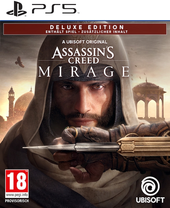 Actual product image Ubisoft Assassin's Creed Mirage - Deluxe Edition (PS5, DE, FR, IT)