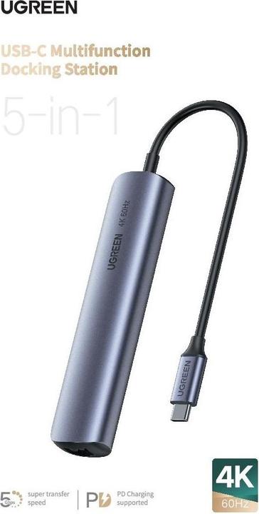 Immagine prodotto Ugreen Da USB-C a 2x USB-A (USB-C, 5 Porti)