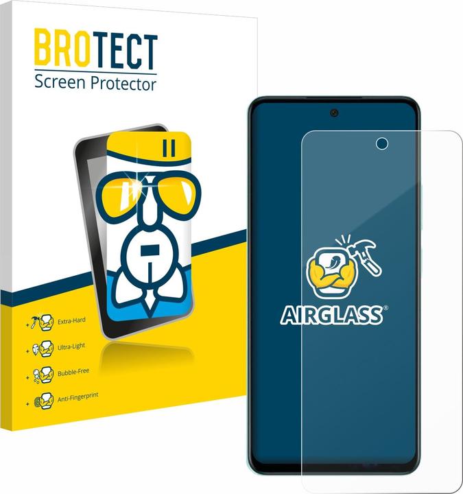 Produktbild BROTECT AirGlass Panzerglasfolie (1 Stück, Oppo A58 4G)