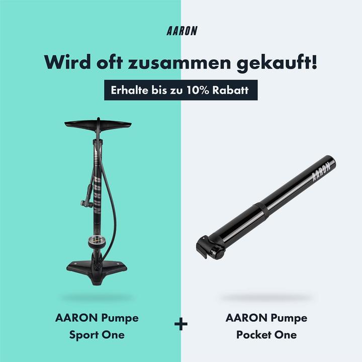 Produktbild Aaron Sport One Luftpumpe, Grau