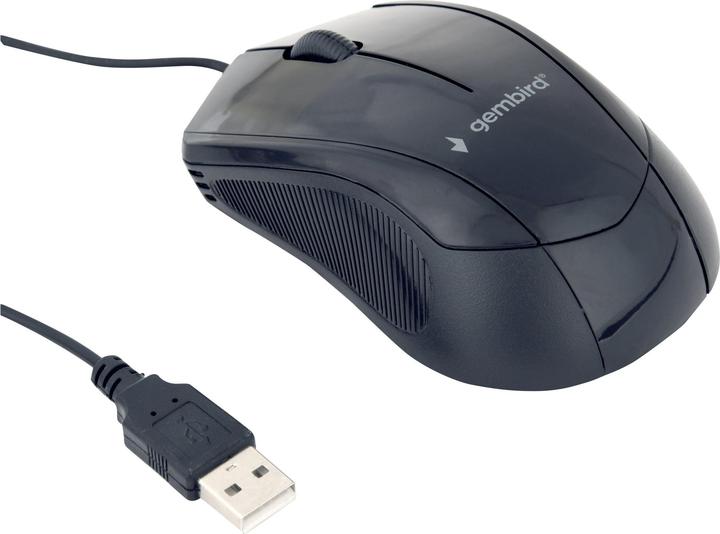Gembird MUS-3B-02 Maus Beidhändig USB Typ-A Optisch 1000 DPI (Kabelgebunden)