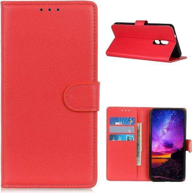 Produktbild MU Classic Litchi Leder Bookcover Series (Nokia 2.4)