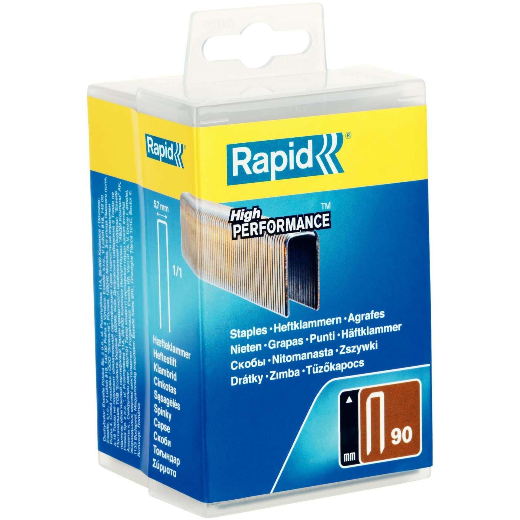 Thumbnail - Rapid, Büroklammer, Typ 90 Schmalrückenklammern 30 mm (3000 x)