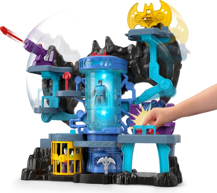 Immagine prodotto Mattel Bat-caverna Bat-Tech