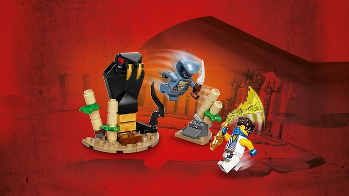 Actual product image LEGO Battle Set: Jay vs. Serpentine (71732, LEGO Ninjago)