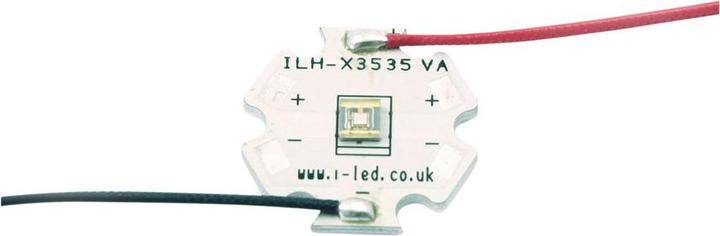 ILS UV-LEDs 365nm 4.4V 180mW 110° SMD