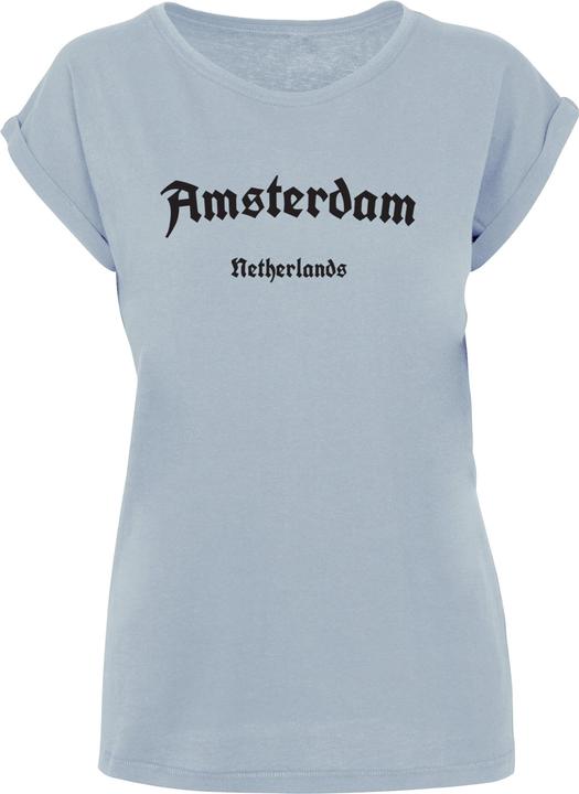 Produktbild Merchcode Ladies Amsterdam Extended Shoulder Tee - 113111 (3XL)