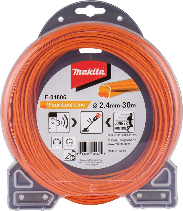 Image du produit Makita Four Leaf (Tondeuse à gazon, Fil de coupe + bobine de fil)