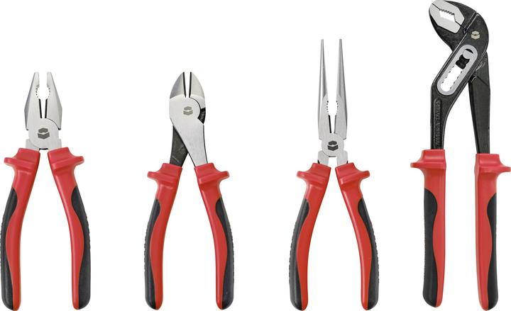Produktbild Toolcraft Profi-Werkstatt-Zangen-Set 4tlg (282 mm)