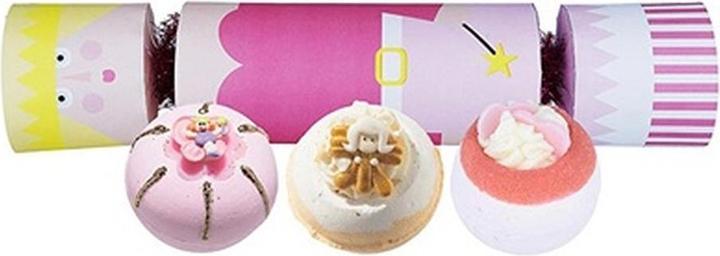 Bomb Cosmetics Fairy Godmother Cracker Handmade Bath Blaster Geschenkpaket 160g Rosa (Körperpflegeset)
