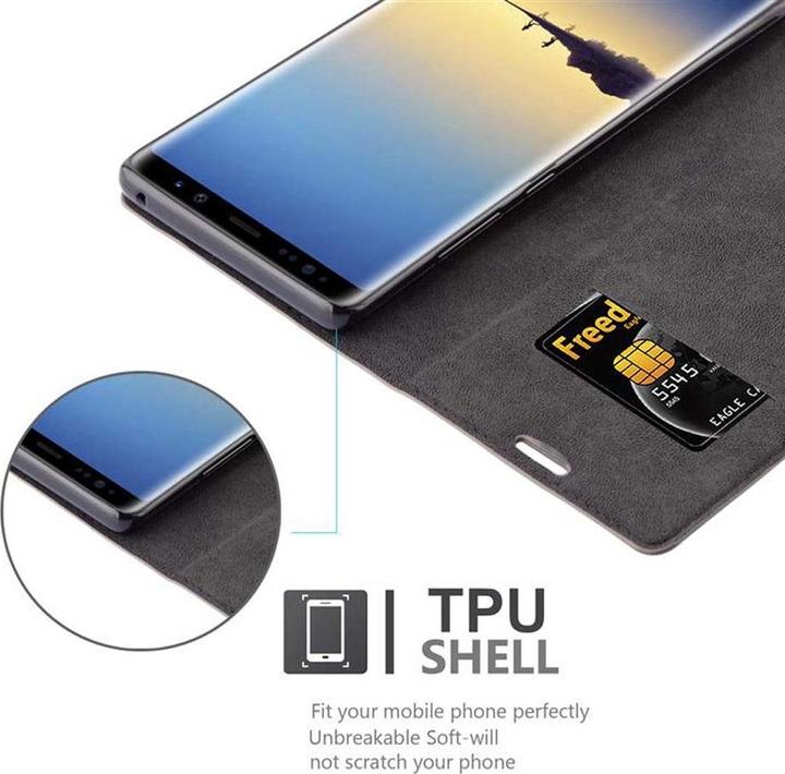 Productafbeelding Cadorabo Boek Onzichtbare Magneethoes (Samsung Galaxy Note 8)