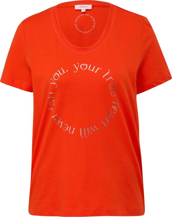 Produktbild S.Oliver T-Shirt Baumwollshirt mit Frontprint (34)