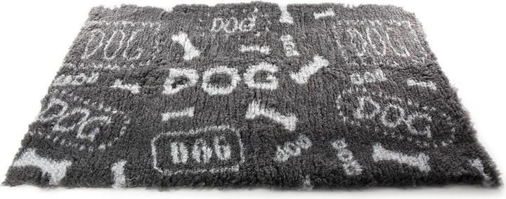 Martin Vetbed Dog Print Grijs / Wit Gerecycled (Hund)