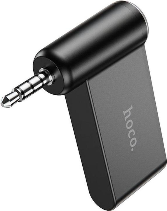 Actual product image Hoco - Audio Adapter Bluetooth Magic Music (E58) - Aux Jack 3.5mm - Black (Receiver)