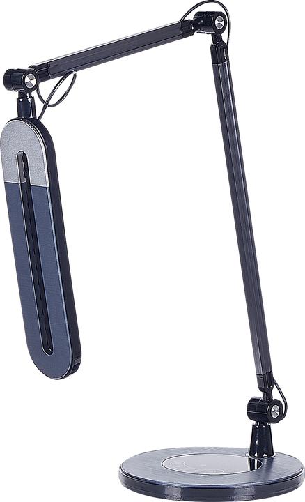 Produktbild Beliani Schreibtischlampe LED Metall schwarz 80 cm verstellbar GRUS (910 lm)