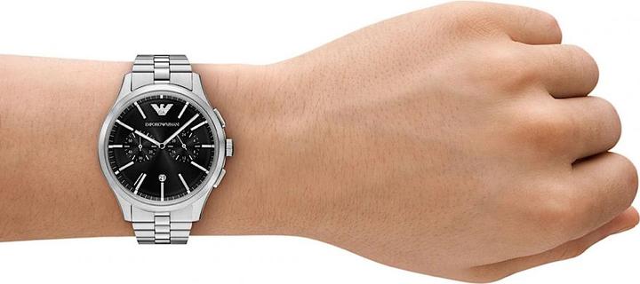Actual product image Emporio Armani AR11691 Elegance and Precision in Perfection (Chronograph, 42 mm)