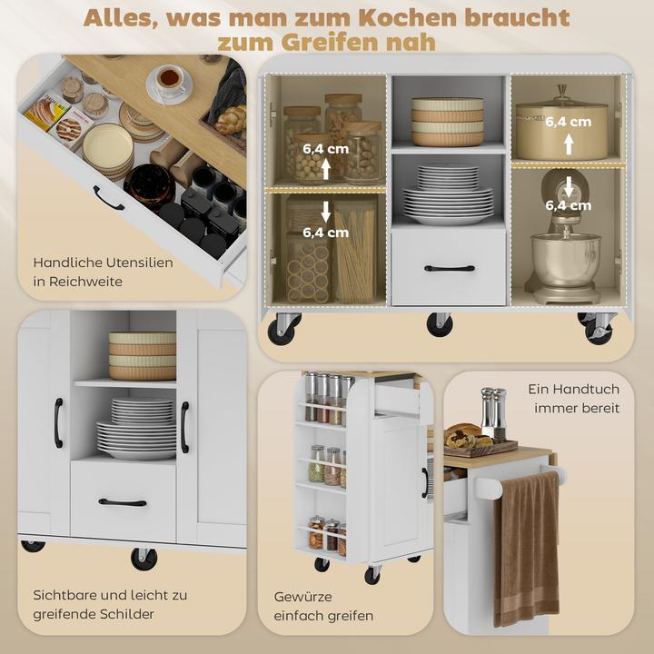 Produktbild Homcom Kücheninsel
