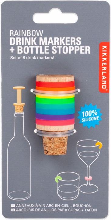 Actual product image Kikkerland Rainbow (glass marker)