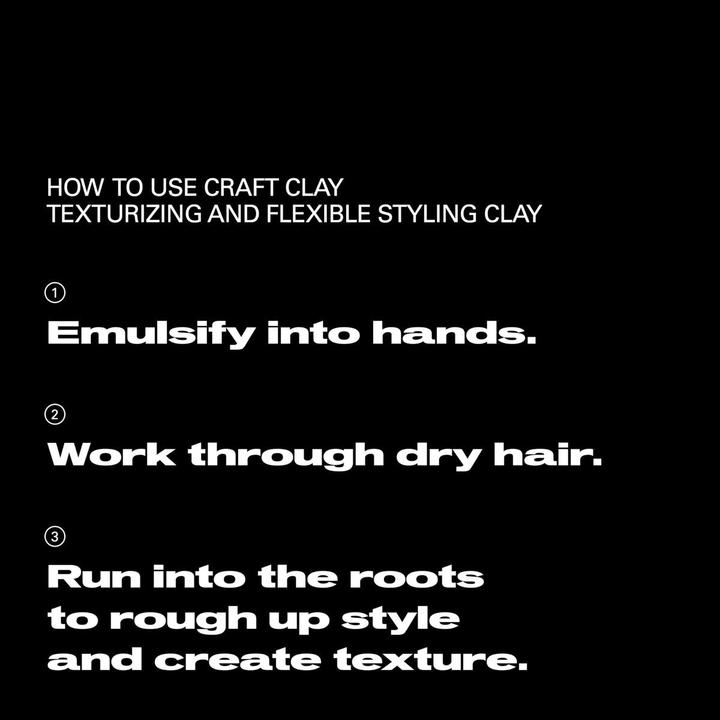 Produktbild Sebastian Professional Craft Clay Texturising & Flexible Styling Clay 50g (Haarwachs, 52 ml)
