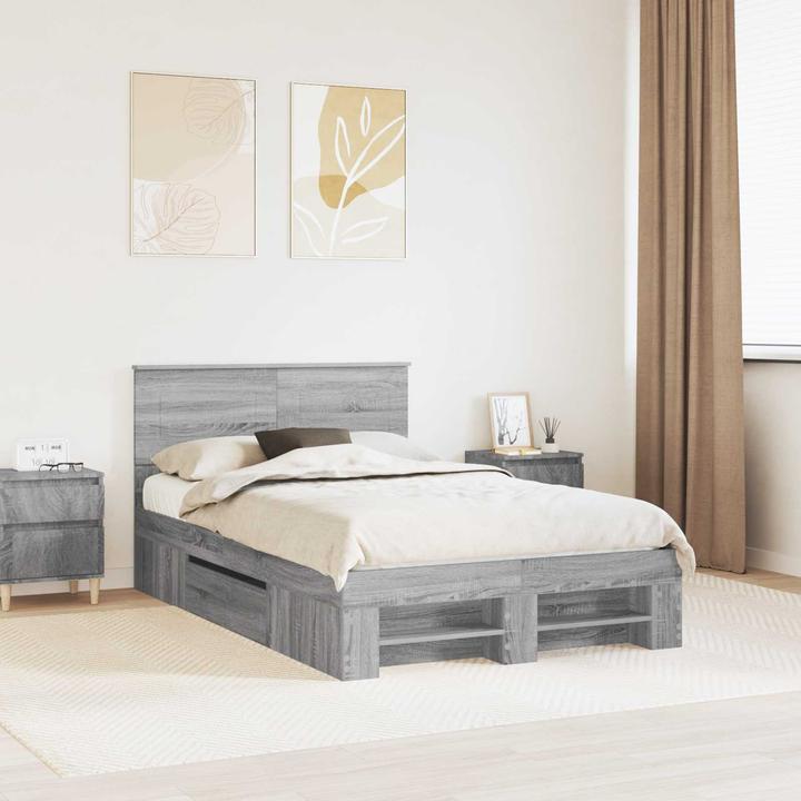 Image du produit vidaXL Modernes Bett (137 x 203 cm)
