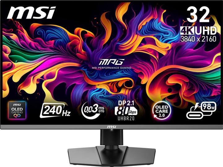 Produktbild MSI MPG 322URX QD-OLED (3840 x 2160 Pixel, 31.50")