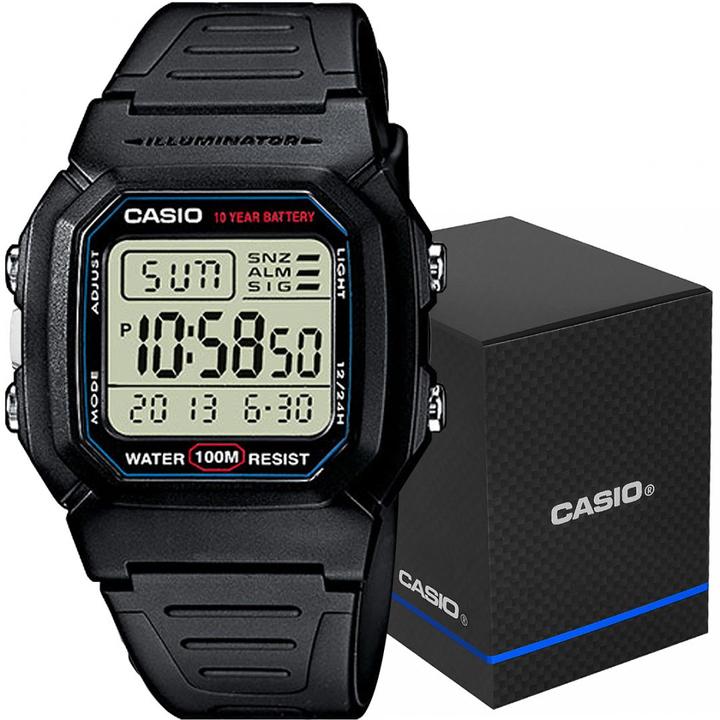 Actual product image Casio W-800h-1aves (Digital watch, 44 mm)