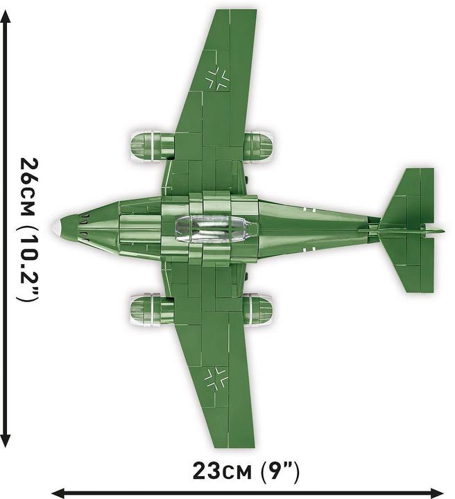 Actual product image Cobi Easy Planes Messerschmitt ME 262
