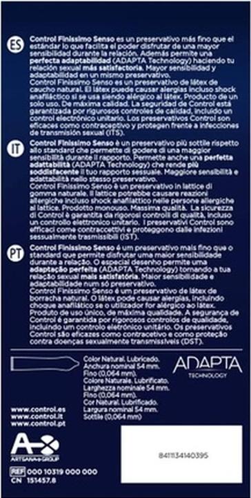 Actual product image Control Adapta Condoms 24 Units (24 pcs.)