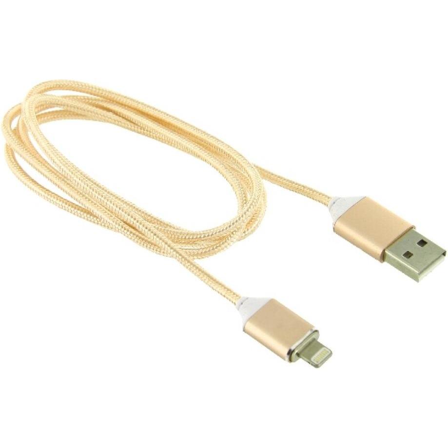 OEM Magnetic Lightning USB Cable gold (1 m, USB 3.0), USB Kabel