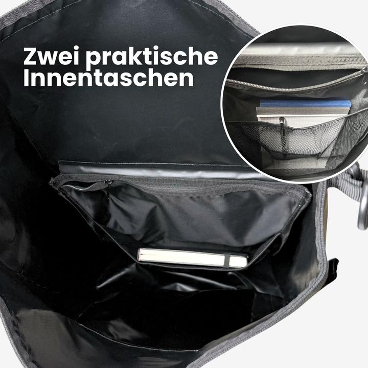 Produktbild Hermex Velo-Tasche Bike-Tasche Fahrradtasche Gepäckträgertasche Rad-Tasche (25 l, Gepäckträgertasche)