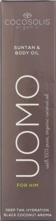 Produktbild Cocosolis UOMO sun tan & body oil 110 ml (Körperöl, 110 ml)