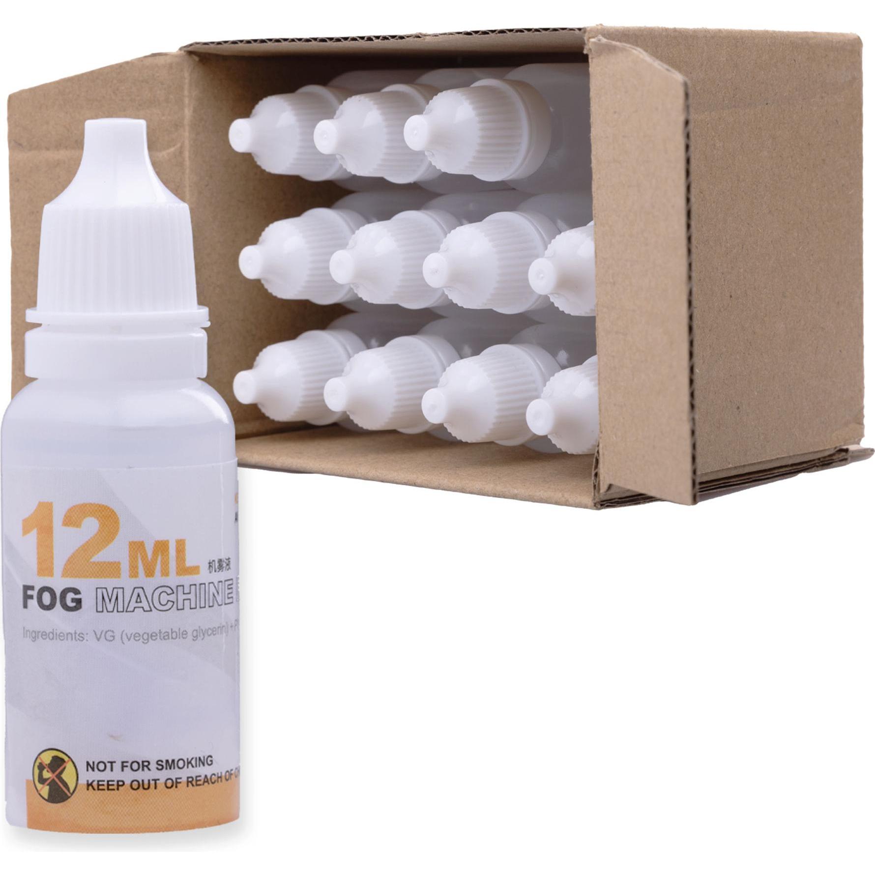 Lensgo Rauchmaschine Flüssigkeit 12ml, 6x (Weiteres Zubehör), Studioausrüstung Zubehör, Weiss