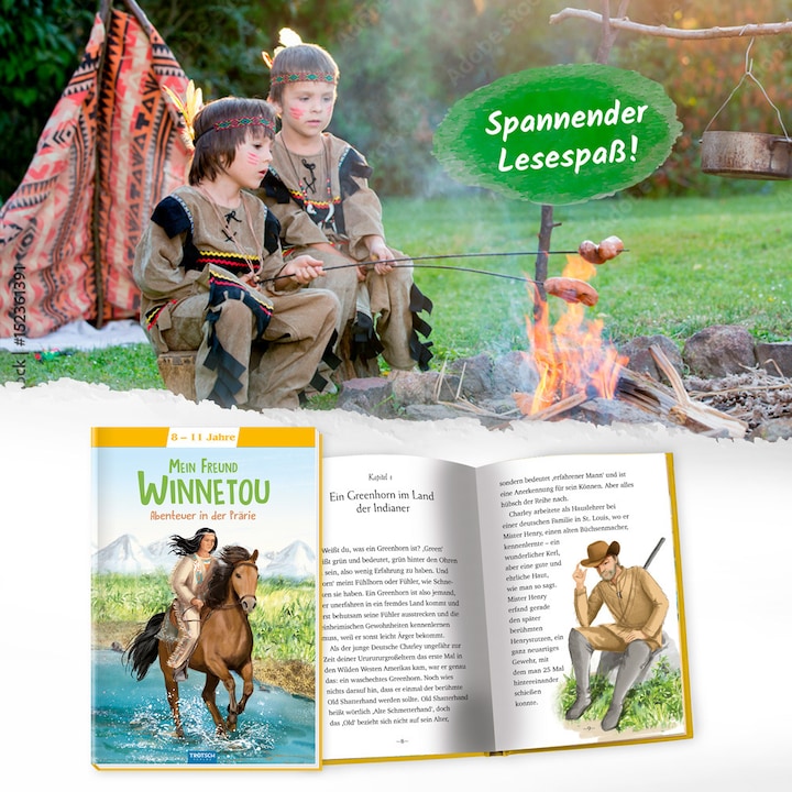 Immagine prodotto Winnetou Klassiker (Tedesco, Trötsch Verlag GmbH & Co KG, 2021)