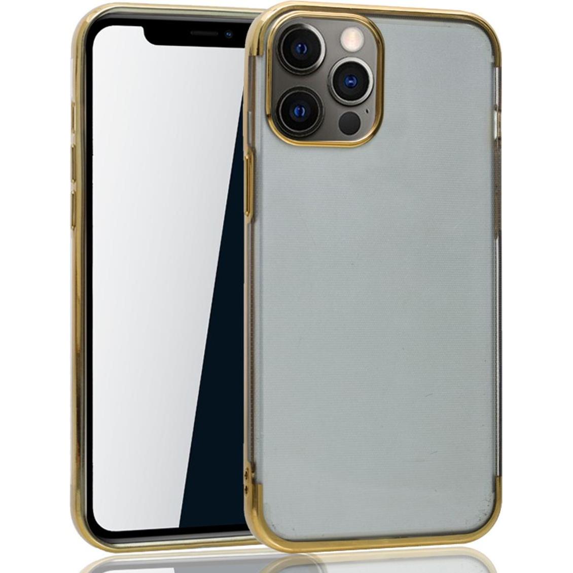 Thumbnail - König Design Apple iPhone 12 Pro Max Hülle Case Handy Cover Schutz Tasche Schutzhülle Etuis Gold (Apple iPhone 12 Pro Ma...