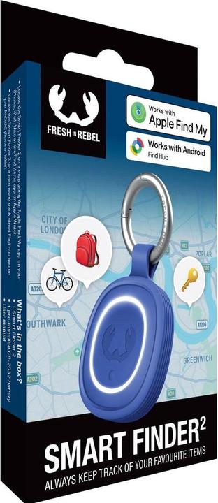 Produktbild Fresh'N Rebel Fresh 'n Rebel Smart Finder 2 True Blue (Android, Apple)