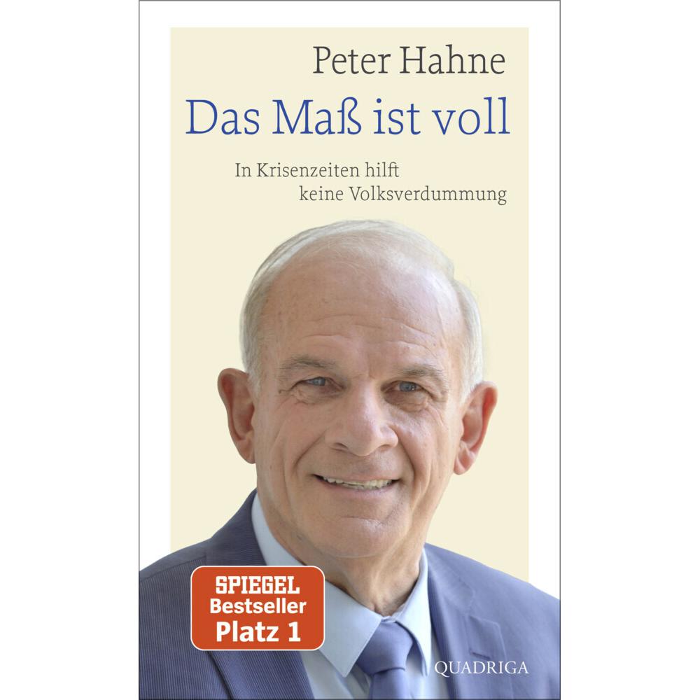 Das Mass ist voll, Sachbücher von Peter Hahne