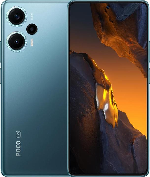 Actual product image Xiaomi Poco F5 5G (256 GB, Blue, 6.67", Dual SIM, 5G)