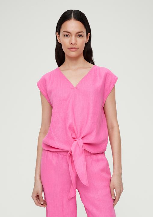 Immagine prodotto s.Oliver Bluse Bluse mit Knoten-Detail (48)