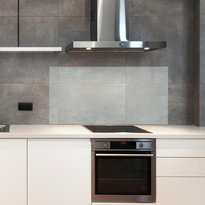 Actual product image Relaxdays Kitchen Splashback Panel, Safety Glass