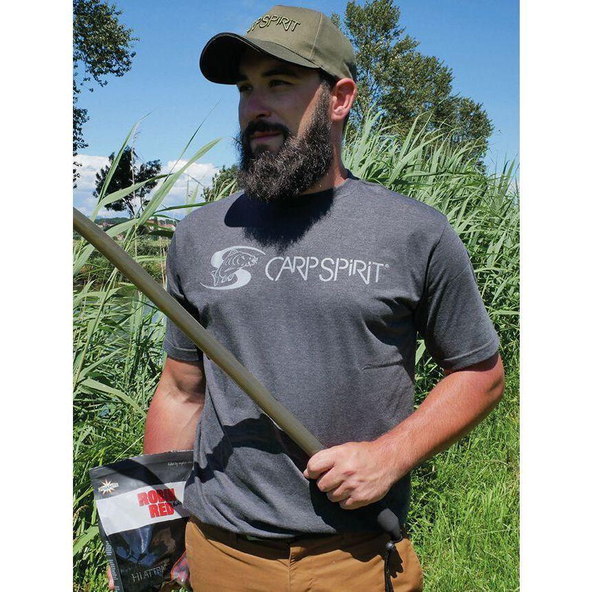 Carp Spirit, Shirt, T-Shirt, Grau, (S)