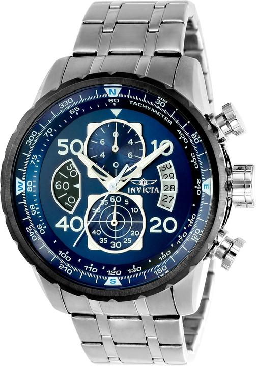 Invicta Aviator 22970 Quartz Herenhorloge - 48mm (Chronograph, 48 mm)