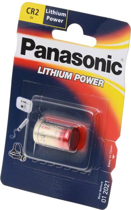 Actual product image Panasonic Photo Lithium CR2 (1 pcs., CR2, 850 mAh)