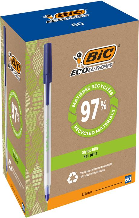 Produktbild Bic Kugelschreiber (Transparent, Blau, 1 x)