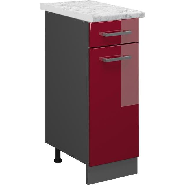 Vicco, Regal, Küchenschrank mit Schublade R-Line (30 x 46 x 81.5 cm)