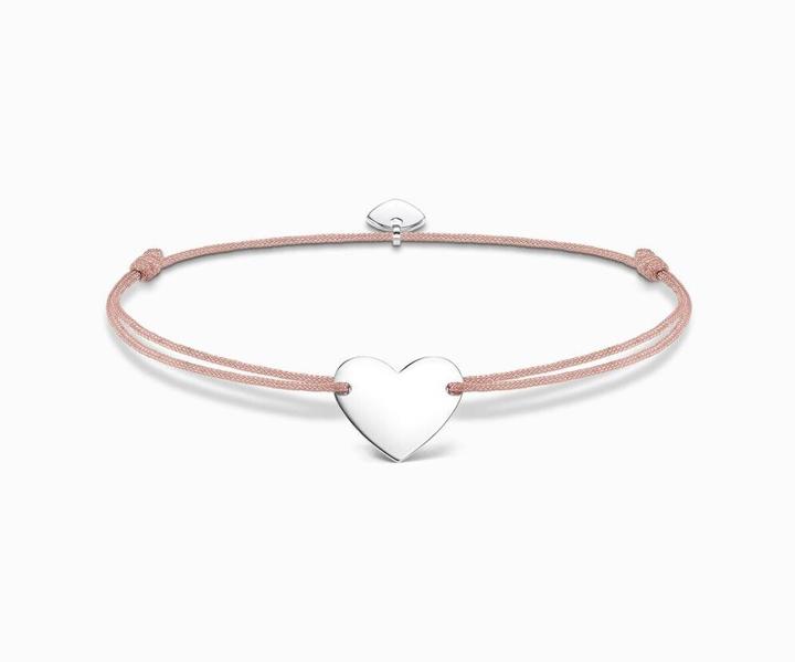 Actual product image Thomas Sabo Little Secret Heart (20 cm, Silver, Fabric)