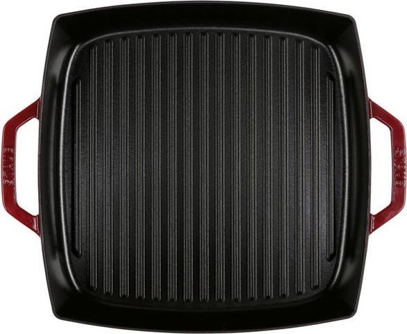 Actual product image Staub Grill pan with 2 handles (Grill pan, Cast iron, 33 x 4.60 cm)