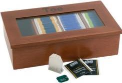 Actual product image Paderno Tea box, 4 compartments