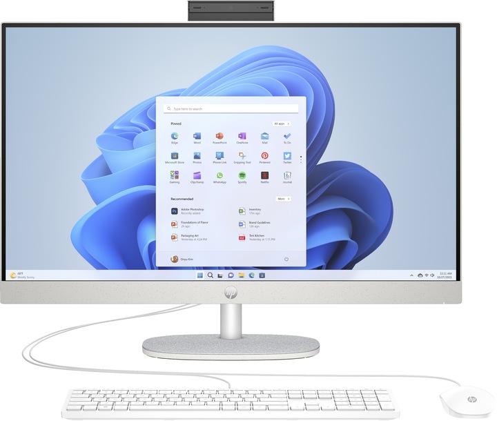 Image du produit HP 27-cr0007ng (AMD Ryzen 5 7520U, 16 Go, 512 Go)