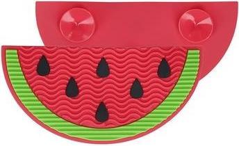 Tools for Beauty T4B MIMO Nettoyeur de brosse à maquillage - Design en silicone en forme de pastèque pour un